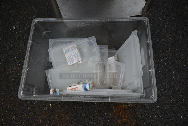 ALL ONE MONEY! Lot of Poly Bin w/ Contents. - Image 3 of 3