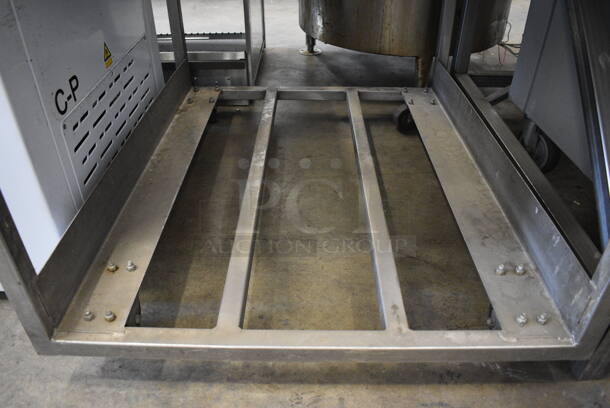 Stainless Steel Commercial Icing Glazing Station on Commercial Casters. 31.5x39x40 - Image 3 of 7