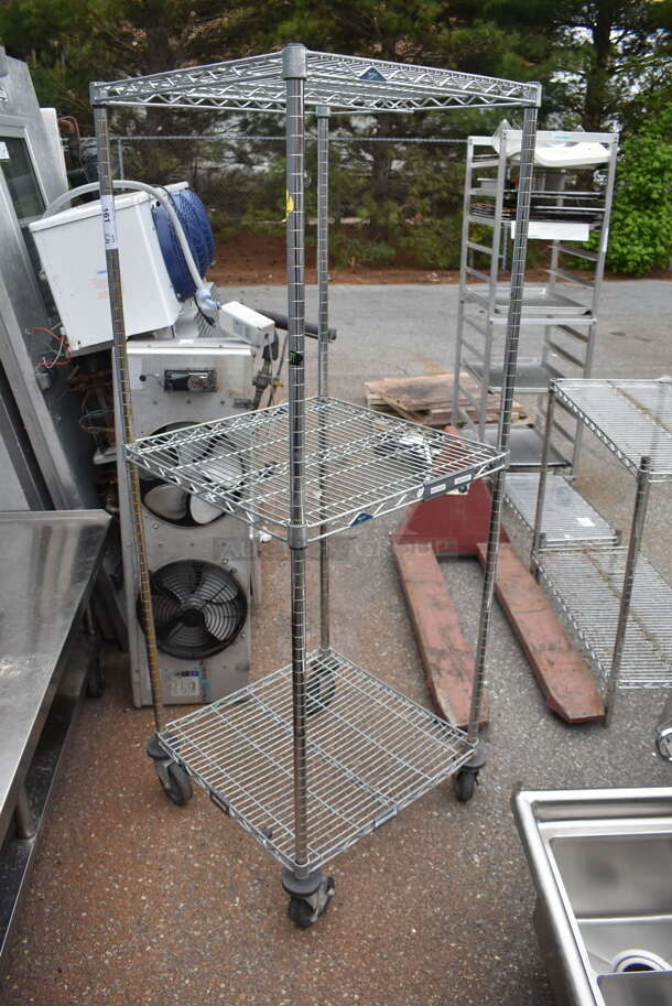 Three Tier Metro Shelving on Commercial Casters - Image 3 of 3