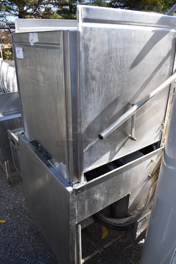 Hobart AM14 Stainless Steel Commercial Straight Pass Through Dishwasher. 208 Volts, 3 Phase. 43x29x65 - Image 2 of 12