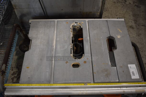 Rigid TS2400-1 Countertop Table Saw. 48x29x17. Tested and Working! - Image 6 of 8