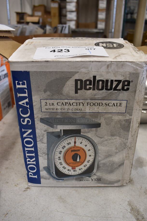 BRAND NEW IN BOX! Pelouze Model Y32R Metal Countertop Food Portioning Scale. 7x7x9 - Image 4 of 4