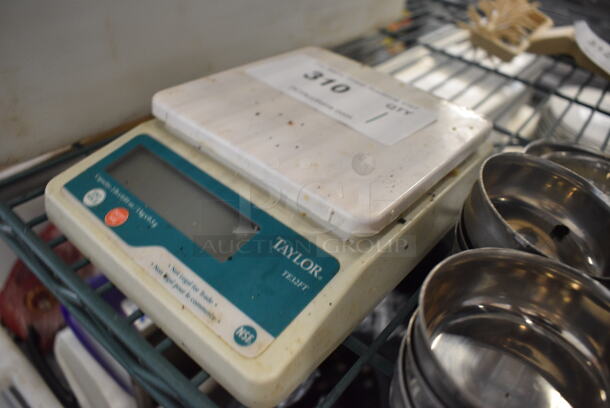 Taylor Model TE32FT Countertop Food Portioning Scale. 6x8x2 - Image 2 of 3