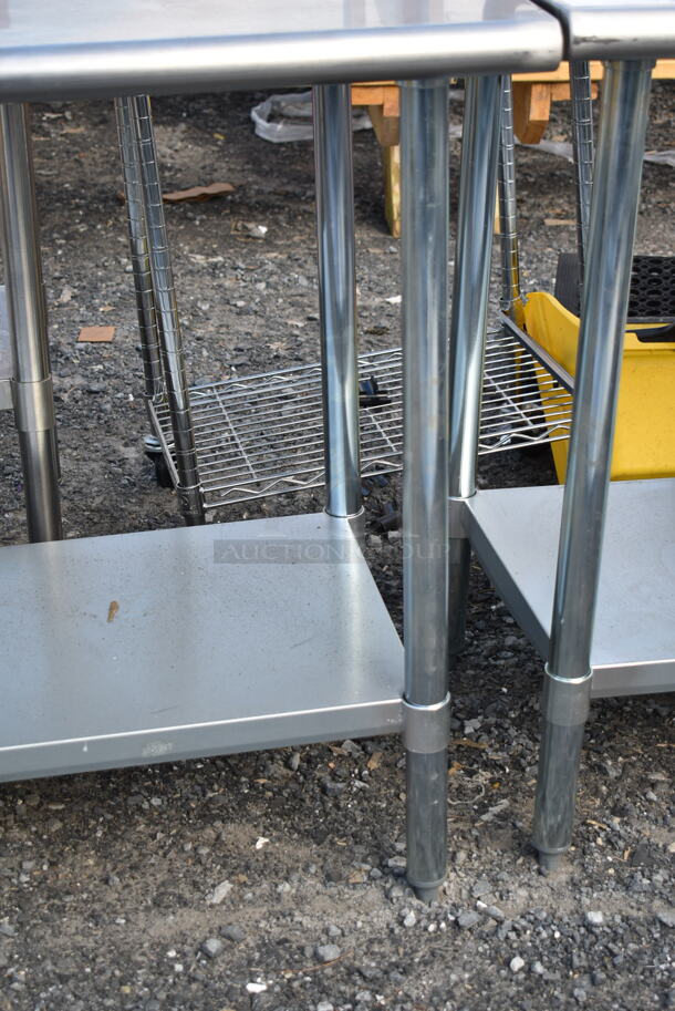 Stainless Steel Table w/ Under Shelf. - Image 4 of 4