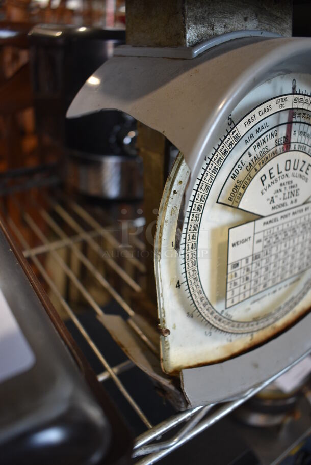 Pelouze A-5 Metal Countertop Food Portioning Scale. 7x7x10 - Image 4 of 5