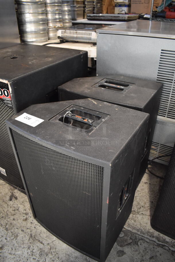 2 Electro-Voice Sx A250 Speakers. 17x13x25. 2 Times Your Bid! - Image 2 of 10