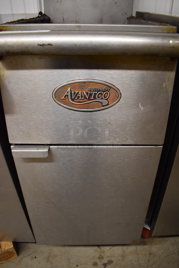 2017 Avantco FF400-N Stainless Steel Commercial Natural Gas Powered Deep Fat Fryer. 120,000 BTU. 15.5x30x48 - Image 5 of 7