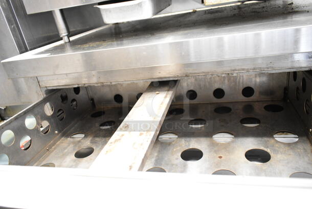 Continental Stainless Steel Commercial 2 Drawer Chef Base on Commercial Casters. Tested and Working! - Image 3 of 4