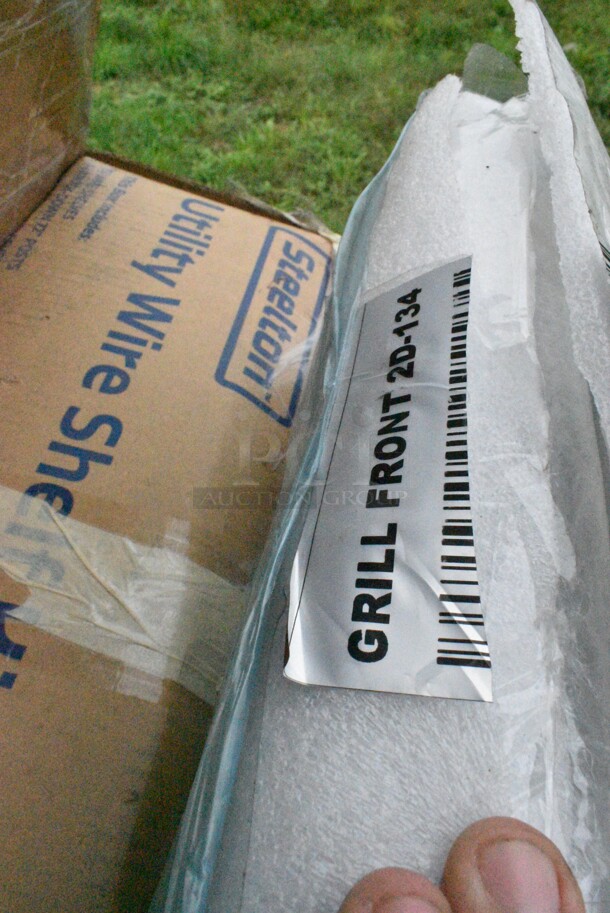 BRAND NEW SCRATCH AND DENT! 2D-134 Grill Front. May Be Missing Pieces.  - Image 3 of 3