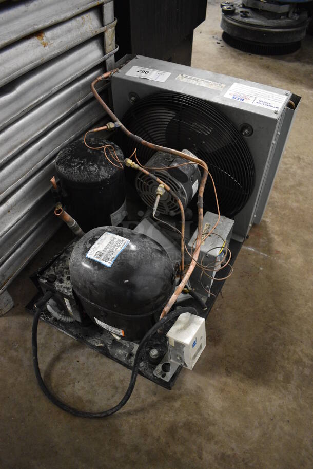 Copeland Model RST70C1E-PFV-959 Metal Commercial Compressor. 208/230 Volts, 1 Phase. 18.5x24x16 - Image 2 of 5