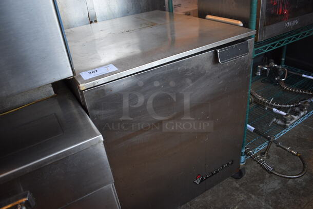Victory Model UR-27-SST Stainless Steel Commercial Single Door Undercounter Cooler on Commercial Casters. 115 Volts, 1 Phase. 27x30x34. Tested and Working! - Image 5 of 5