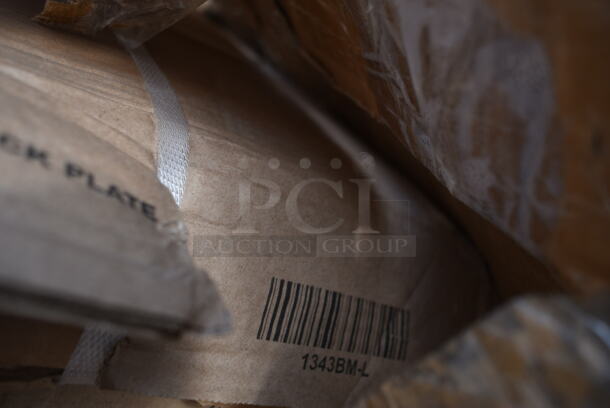 BRAND NEW SCRATCH AND DENT! 1343BM-L Black 48x18 Basedeck Shelf and Kick Plate - Image 3 of 3