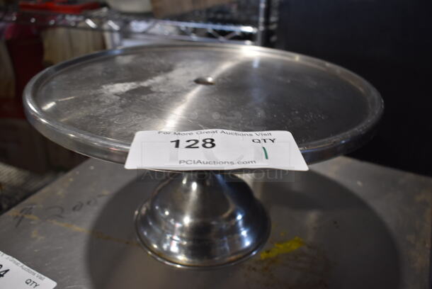 Metal Countertop Cake Stand. 13x13x7 - Image 1 of 5