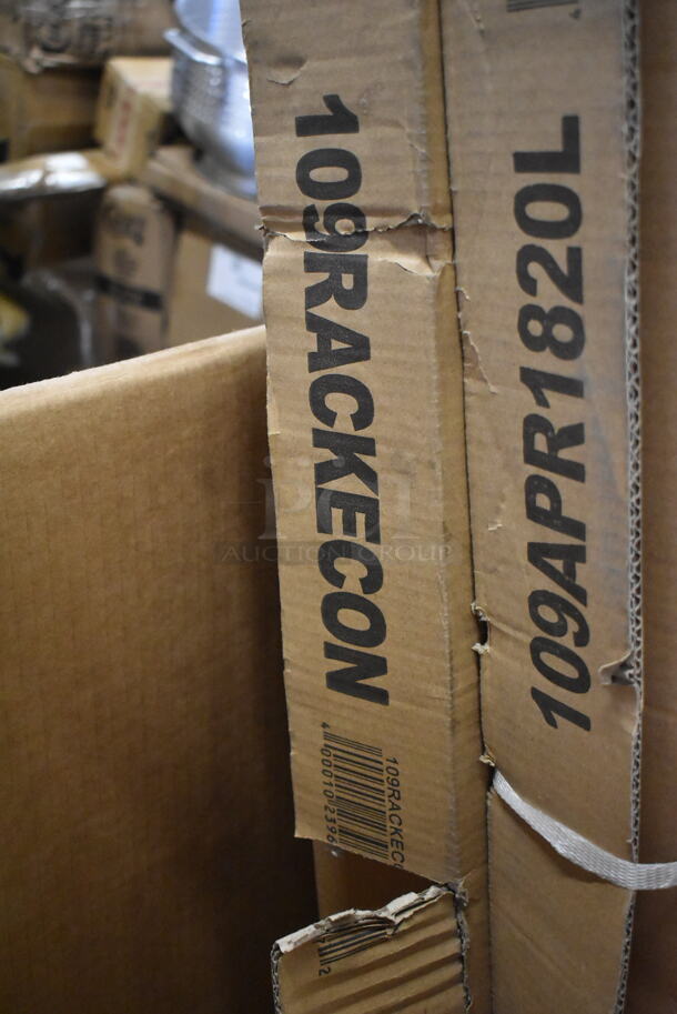 BRAND NEW SCRATCH AND DENT! Steelton 109RACKECON 20 Pan End Load Bun / Sheet Pan Rack - Unassembled - Image 2 of 2