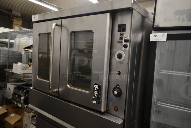 2 Montague Stainless Steel Commercial Natural Gas Powered Full Size Convection Ovens w/ View Through Doors and Metal Oven Racks. 2 Times Your Bid! - Image 2 of 6