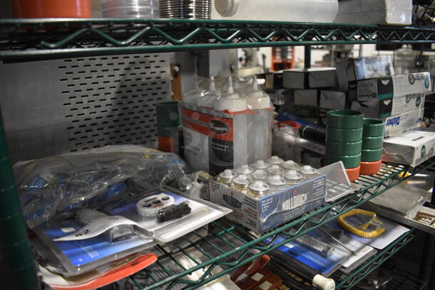 ALL ONE MONEY! Tier Lot of Various BRAND NEW Items Including Vollrath Dishers, Poly Condiment Bottles and Thermometers - Image 1 of 7