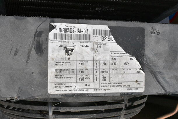 10 Various Commercial Compressors Including Copeland ASE24C3E-IAA-103, Copeland MAFHCA036-IAA-044. 10 Times Your Bid!  - Image 8 of 12