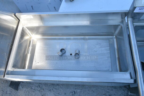 BRAND NEW SCRATCH AND DENT! Regency 600IB2136C7 21" x 36" Underbar Ice Bin with 7 Circuit Post-Mix Cold Plate. No Legs.  - Image 2 of 5