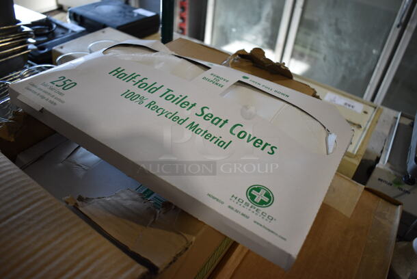 BRAND NEW IN BOX! Half Fold Toilet Seat Covers.  - Image 2 of 4