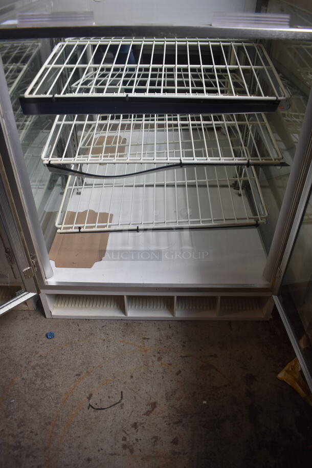 Dry Bakery Case With Double Glass Door and Polycoated Racks. - Image 4 of 4