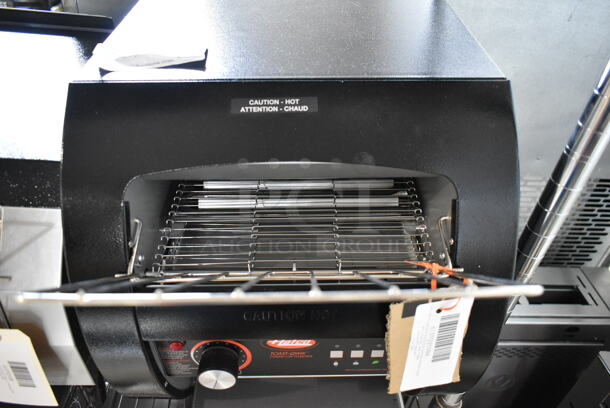 BRAND NEW SCRATCH AND DENT! Hatco TQ3-10 Stainless Steel Commercial Countertop Toast Qwik Black One or Two Side Conveyor Toaster with 2" Opening. 120 Volts, 1 Phase. Tested and Working! - Image 3 of 5