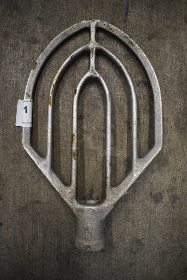 Metal Commercial Paddle Attachment for Mixer. 10x2.5x16.5 - Image 1 of 3