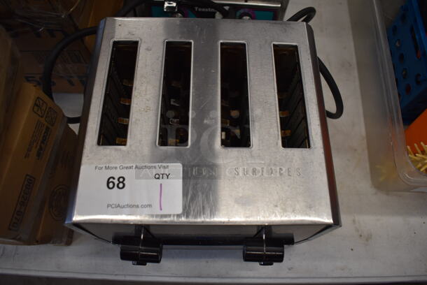 Waring WCT800 Stainless Steel Commercial Countertop 4 Slot Toaster Oven. 120 Volts, 1 Phase. 12x13x9.5 - Image 5 of 6