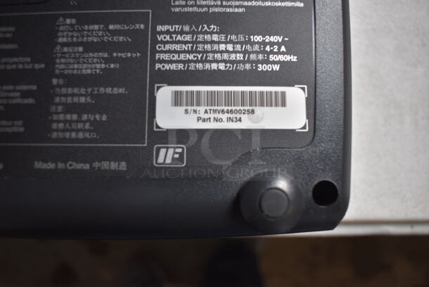InFocus W340 Projector. 10.5x9x3 - Image 5 of 6