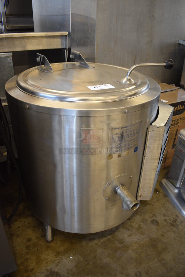 Legion Model LFC-20 Stainless Steel Commercial Floor Style Electric Powered Steam Jacketed Steam Kettle. 380 Volts, 3 Phase. 31x33x38 - Image 4 of 8