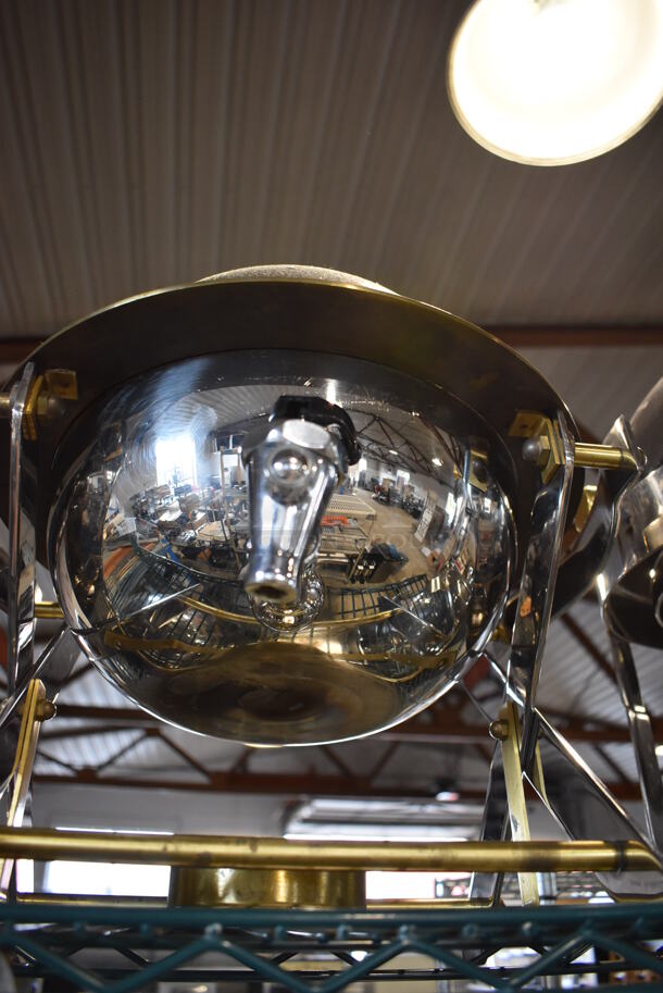 5 Various Metal Chafing Dishes. Includes 17x18x19. 5 Times Your Bid! - Image 9 of 9