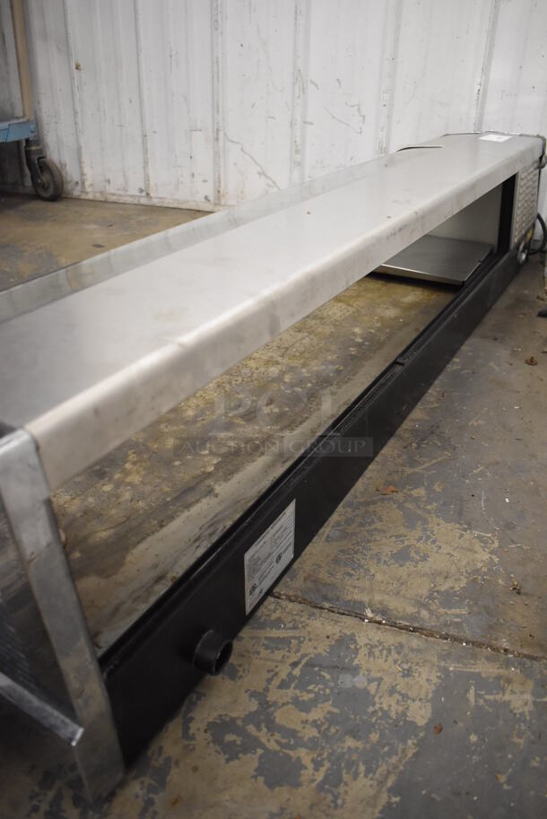 Turbo Air SAK-60L Stainless Steel Commercial Countertop Refrigerated Sushi Display Case Merchandiser. 120 Volts, 1 Phase. 60x14x12. Tested and Working! - Image 5 of 5