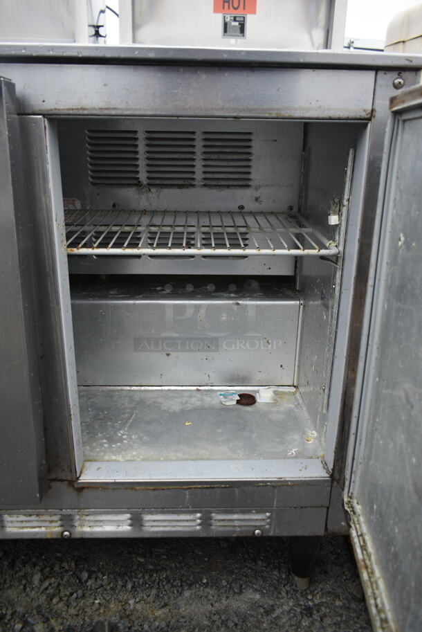 Beverage Air UCR34 Stainless Steel Commercial 2 Door Undercounter Cooler. 115 Volts, 1 Phase. Tested and Working! - Image 5 of 6
