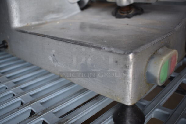 Avantco Commercial Stainless Steel Electric Countertop Meat/Cheese Slicer on Rubber Feet. 115 Volts, 1 Phase. Tested and Working! - Image 4 of 4