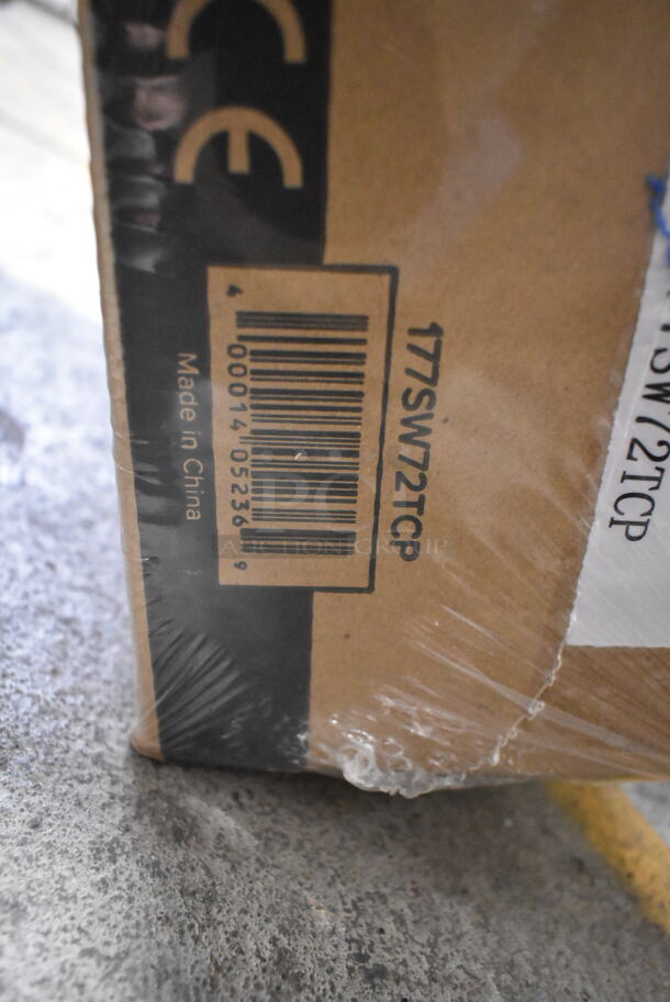 BRAND NEW IN BOX! Avantco 177SW72TCP Stainless Steel Commercial 72" High Wattage Strip Warmer with Toggle Controls. 120 Volts, 1 Phase. - Image 4 of 5