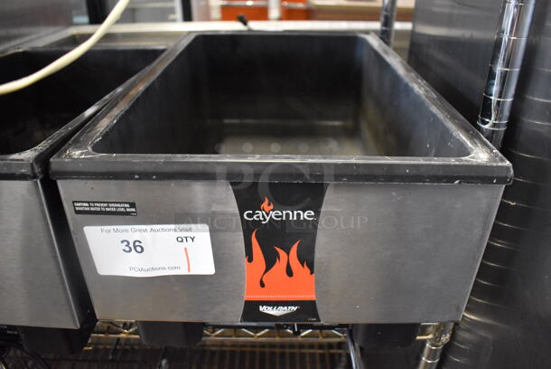 Vollrath 1001 Cayenne Stainless Steel Commercial Countertop Food Warmer. 120 Volts, 1 Phase. 14x22x9. Tested and Working! - Image 1 of 4