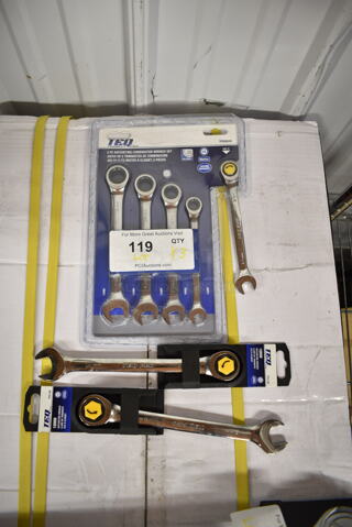 3 BRAND NEW! TEQ Items; 2 Ratchets and 1 Ratchet Set. 3 Times Your Bid!