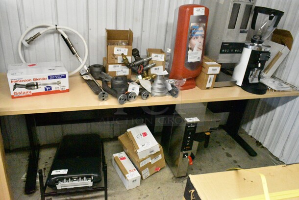 BRAND NEW SCRATCH AND DENT! Desk. Does Not Come w/ Contents.  - Image 1 of 7