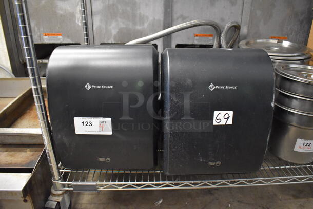 4 Prime Source Poly Wall Mount Paper Towel Dispensers. 12x10x16. 4 Times Your Bid!