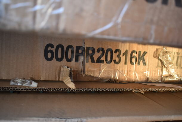 BRAND NEW SCRATCH AND DENT! Regency 600PR20316K 20 Pan End Load Stainless Steel Bun / Sheet Pan Rack - Unassembled - Image 2 of 2