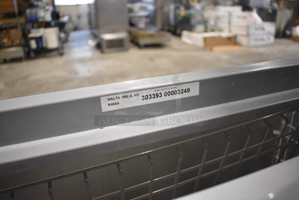 AHT Model Malta 185 Metal Commercial Freezer Merchandiser w/ Poly Coated Baskets. 120 Volts, 1 Phase. 73x35x35. Tested and Working! - Image 6 of 7