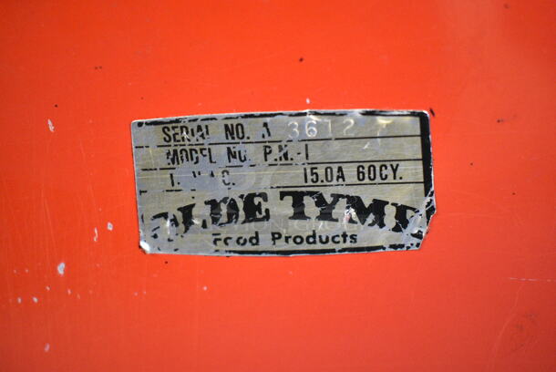 Olde Tyme PN1 Metal Commercial Countertop Nut Grinder. 115 Volts, 1 Phase. Tested and Working! - Image 5 of 5