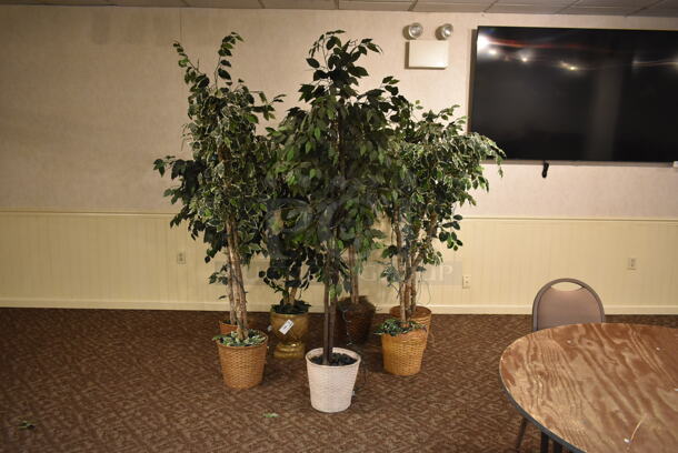 7 Various Fake Plants. 7 Times Your Bid! (ballroom #2)