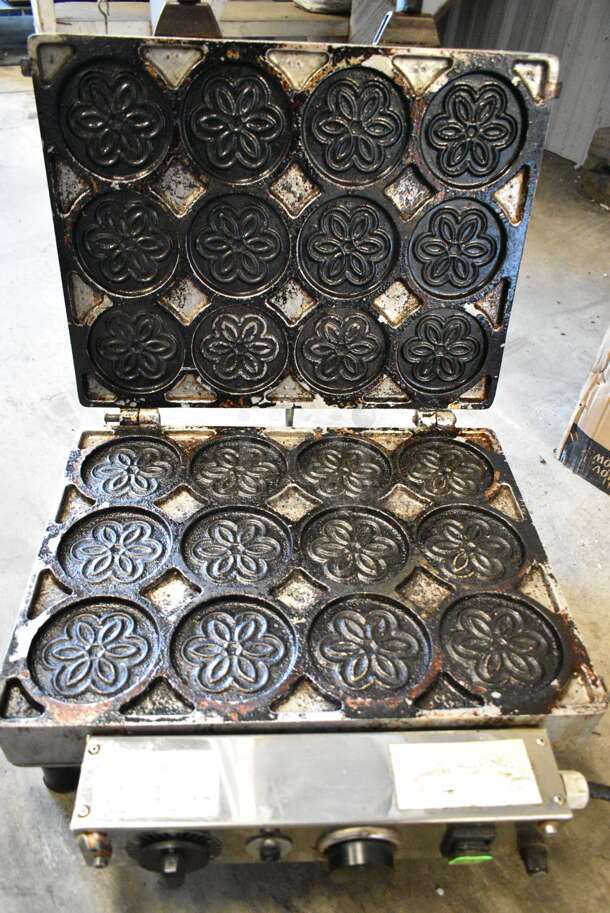 Torri Stainless Steel Commercial Countertop 12 Section Press. 230 Volts, 1 Phase.  - Image 4 of 5