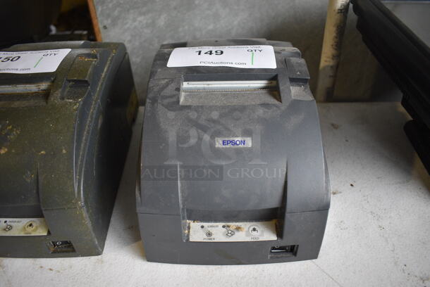 Epson Model M188B Receipt Printer. 6x10x6