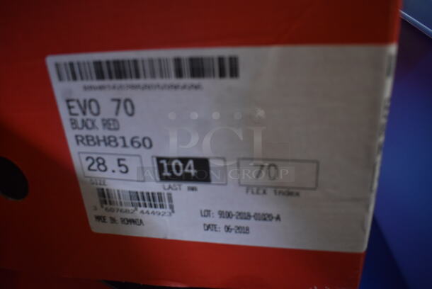 BRAND NEW IN BOX! Rossignol Rossi Evo 70 Ski Boots Black Red Size 28.5 - Image 6 of 6