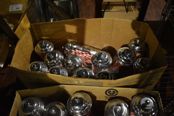 ALL ONE MONEY! Lot of 3 Boxes of a Total of 28 Straw Holders. 4.5x4.5x10.5. (lounge) - Image 4 of 4