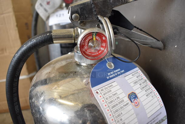 Buckeye Wet Chemical Fire Extinguisher. 9x8x20 Buyer Must Pick Up - We Will Not Ship This Item. - Image 4 of 4