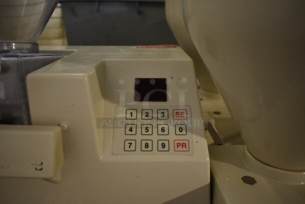 Edhard MK Metal Commercial Countertop Donut Pastry Filler Machine w/ 5 Hoppers. 120 Volts, 1 Phase. Tested and Working! - Image 6 of 9