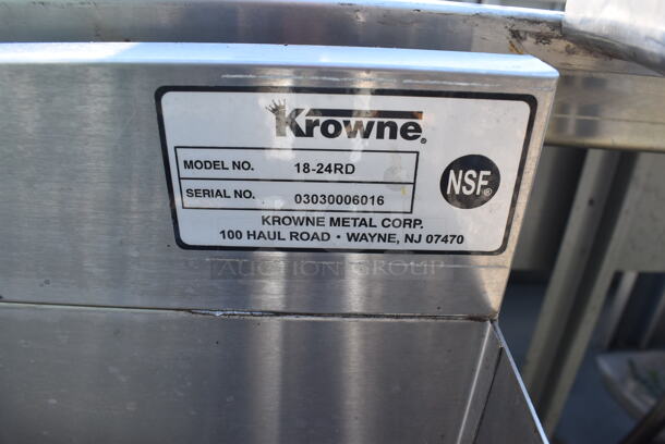 Krowne 18-24RD Stainless Steel Commercial Bottle Display. 24x24x33 - Image 4 of 4