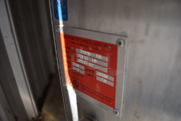 Autofry MTI-10 Commercial Stainless Steel Ventless Electric Fryer On Galvanized Legs. 240V, 1 Phase.  - Image 6 of 6